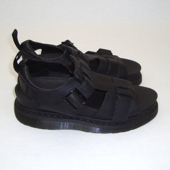 Dr. Martens Kamilah Fisherman Sandals Black - Picture 7 of 9